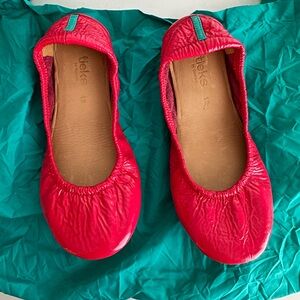 Little Miss Tieks MINI RAZZLEBERRY Ballet Flats Kids Sz 13 Comfort Shoe